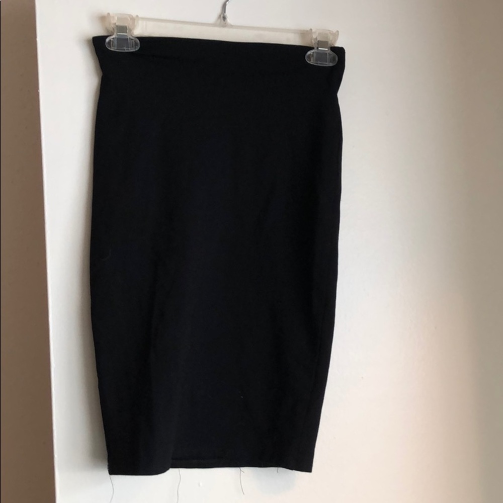 Black maxi shirt